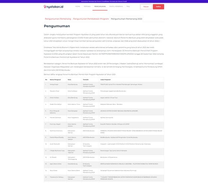 Nyatakan ID Screenshot 1