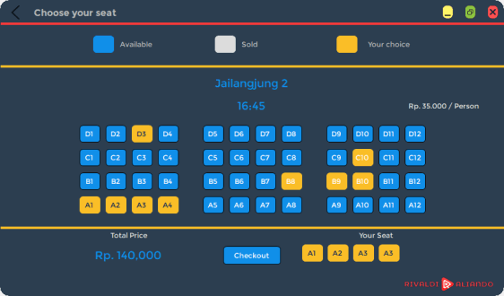 Ticket App Screenshot 1